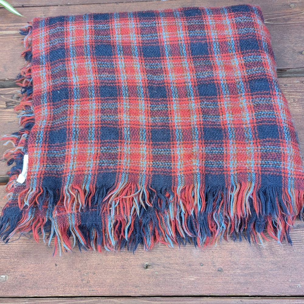 Large Plaid Scarf by Maurice's